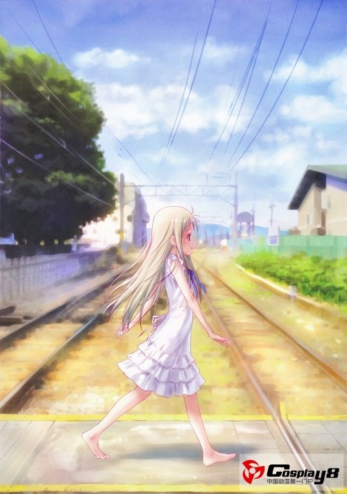 致郁系动漫未闻花名高清壁纸