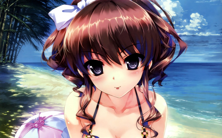 日本AVG动漫学生萌妹壁纸