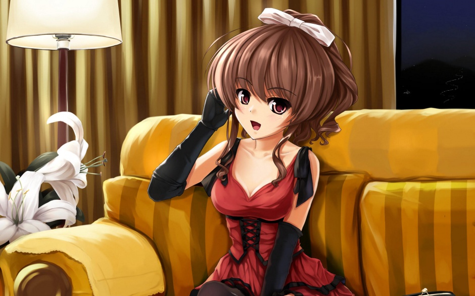 日本AVG动漫学生萌妹壁纸