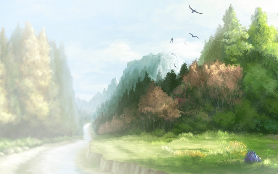 意境超唯美的动漫风景壁纸赏析