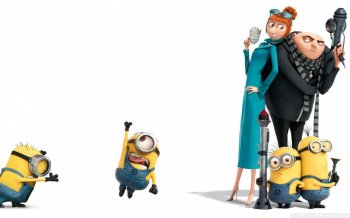 可爱卡通卑鄙的我桌面壁纸