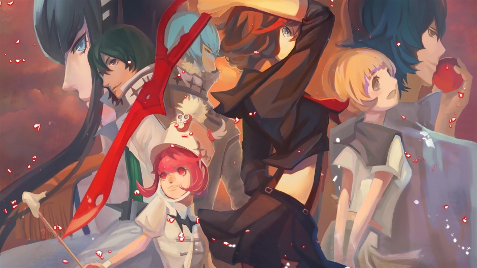 热血搞笑动漫斩服少女壁纸