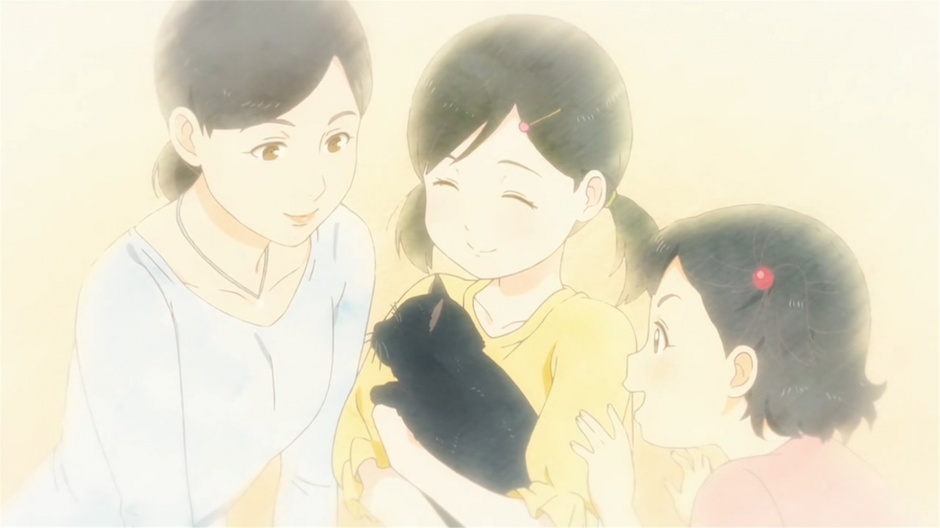 《她和她的猫》高清唯美动漫图片