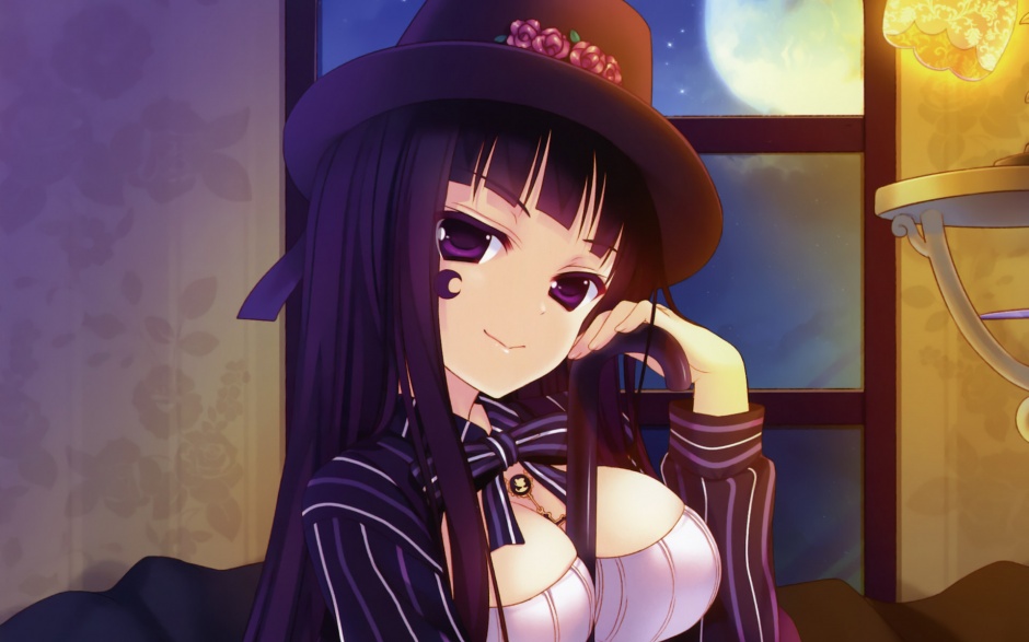 魔女的花园可爱少女动漫壁纸