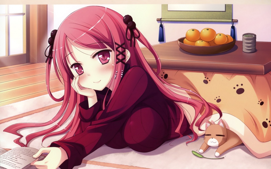 魔女的花园可爱少女动漫壁纸