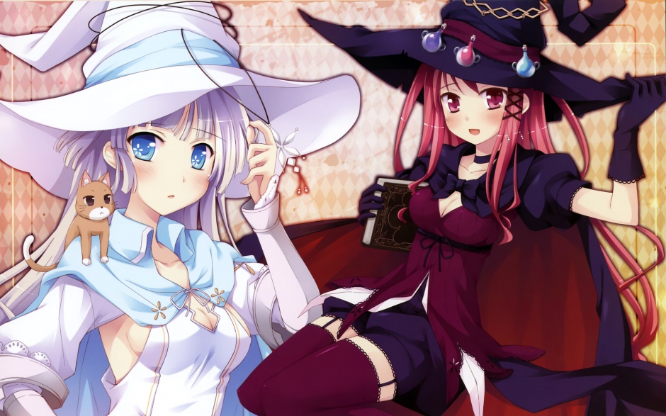 魔女的花园可爱少女动漫壁纸