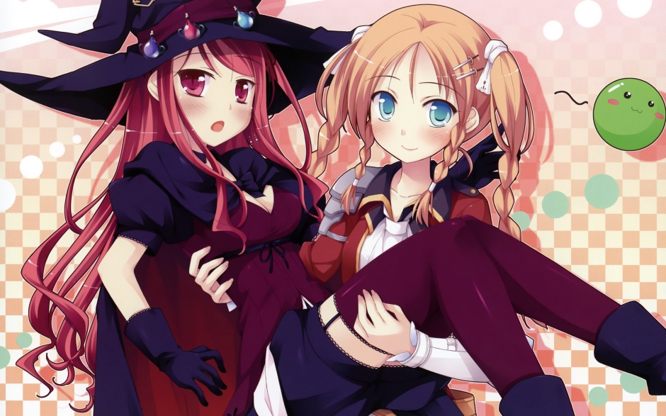 魔女的花园可爱少女动漫壁纸