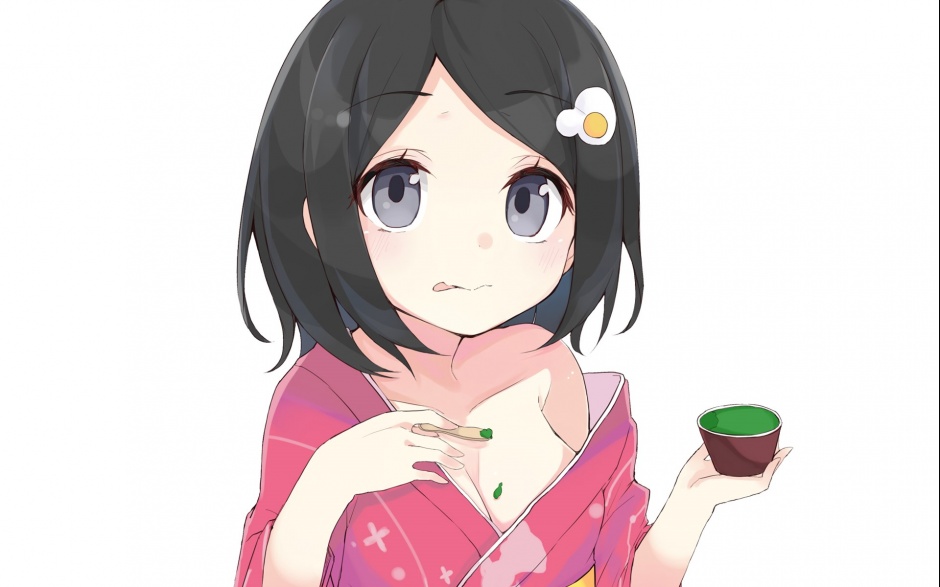 《物语系列》可爱呆萌女生动漫壁纸