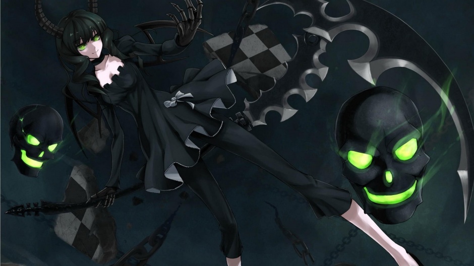 暗黑系二次元少女动漫壁纸