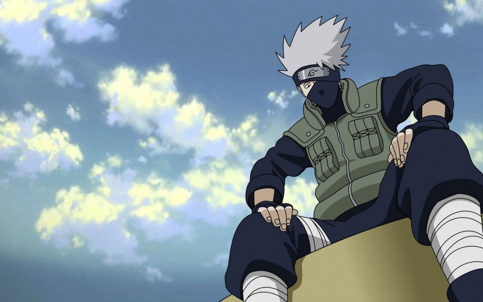 《火影忍者》卡卡西帅气动漫壁纸