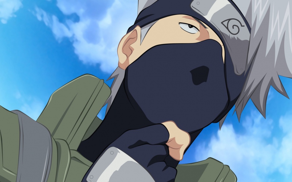 《火影忍者》卡卡西帅气动漫壁纸
