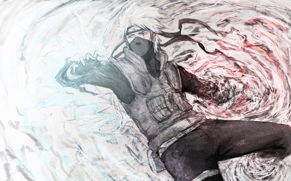 《火影忍者》卡卡西帅气动漫壁纸