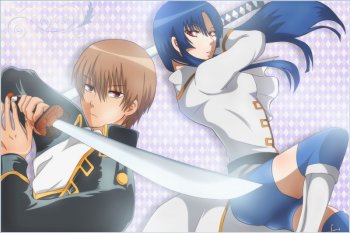 银魂里的冲田总悟图片 银魂冲田总悟和今井信女壁纸图片