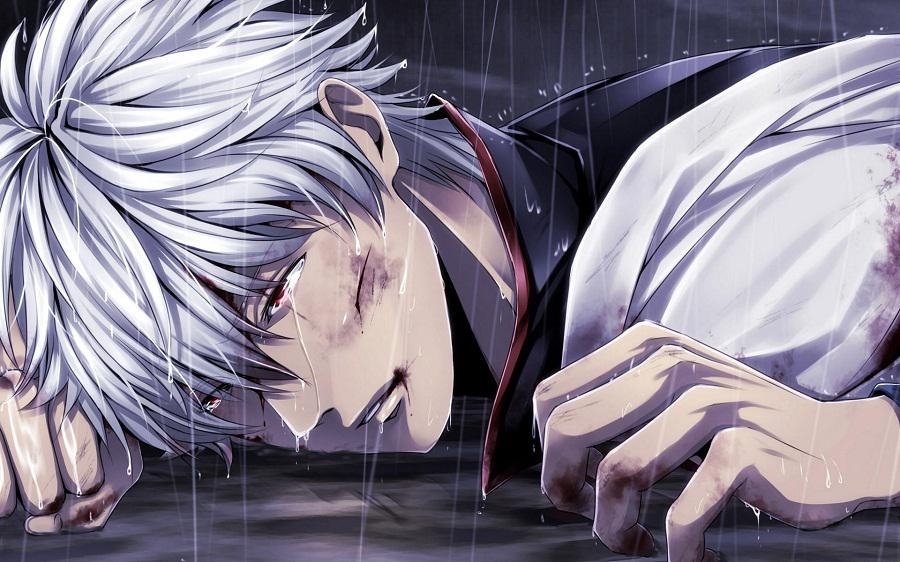 银魂坂田银时图片 银魂万事屋老板坂田银时帅气高清壁纸