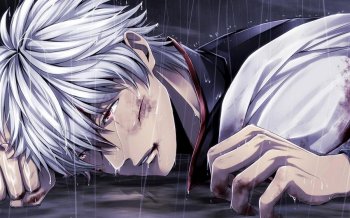 银魂坂田银时图片 银魂万事屋老板坂田银时帅气高清壁纸