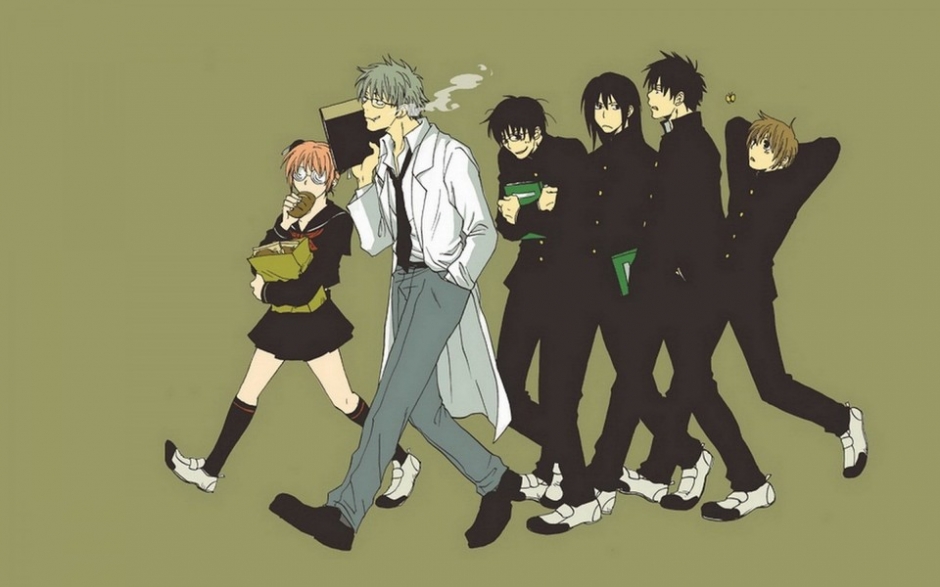 银魂 银魂冲田总悟帅气动漫高清图片