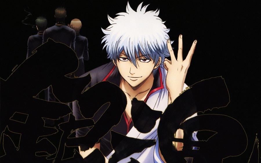 银魂高清帅气图片 银魂万事屋老板坂田银时帅气动漫图片