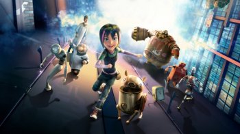 卡通铁臂阿童木桌面壁纸下载