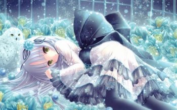 可爱动漫萌妹子图片壁纸欣赏