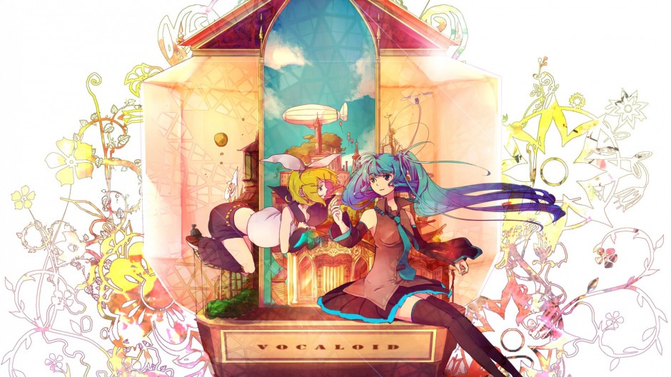 超萌的二次元手绘初音未来图片