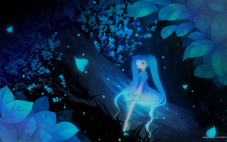 可爱萌妹初音未来动漫壁纸