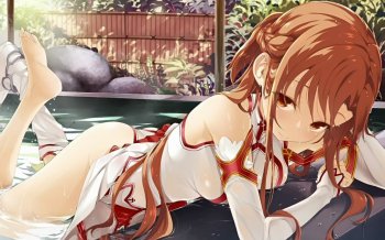 热血动漫刀剑神域亚丝娜高清壁纸