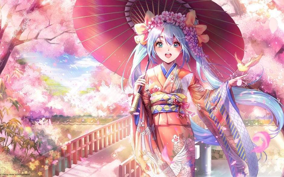 超高清动漫美女初音未来唯美壁纸