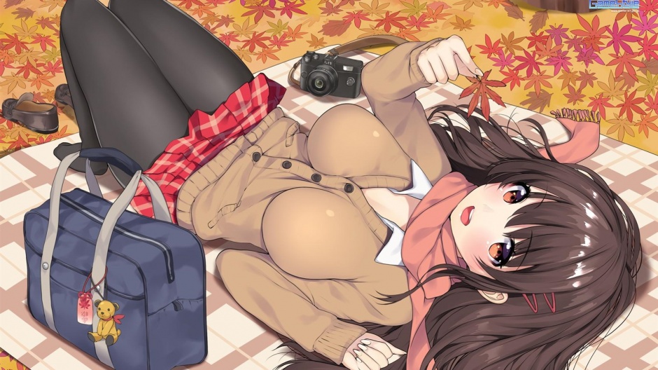 可爱性感的动漫美女图片壁纸