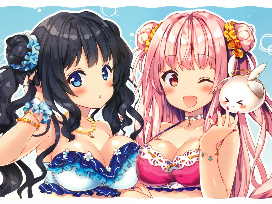 超性感的二次元动漫美女壁纸