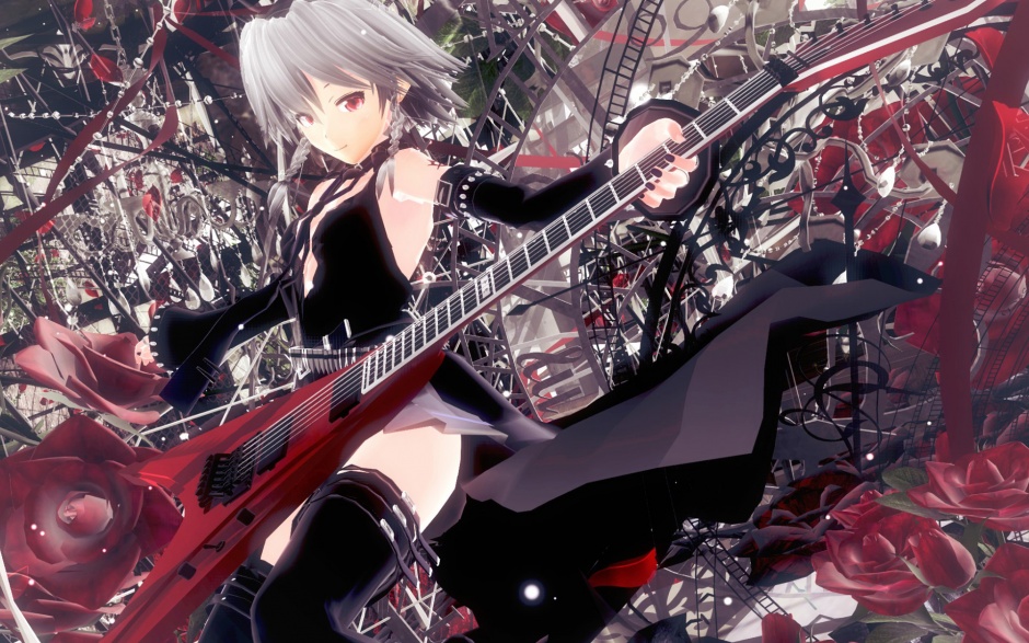 动漫人物十六夜咲夜高清壁纸