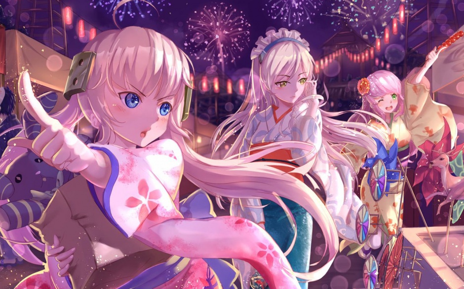 精选超萌的动漫美女图片壁纸