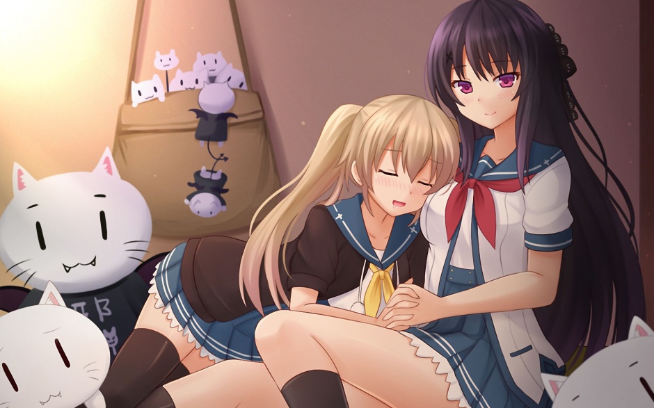 唯美动漫萌妹鸢泽美咲壁纸