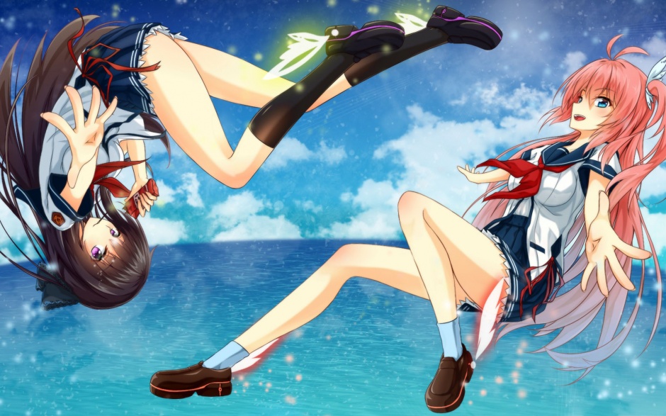 唯美动漫萌妹鸢泽美咲壁纸