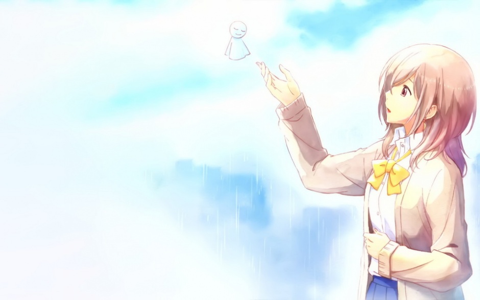 纯真的校园青春动漫壁纸