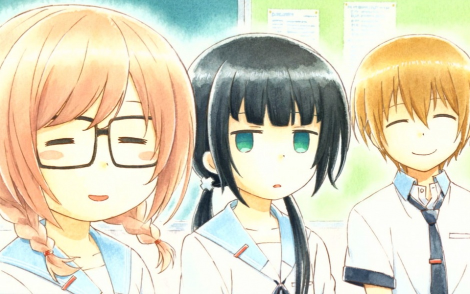 纯真的校园青春动漫壁纸