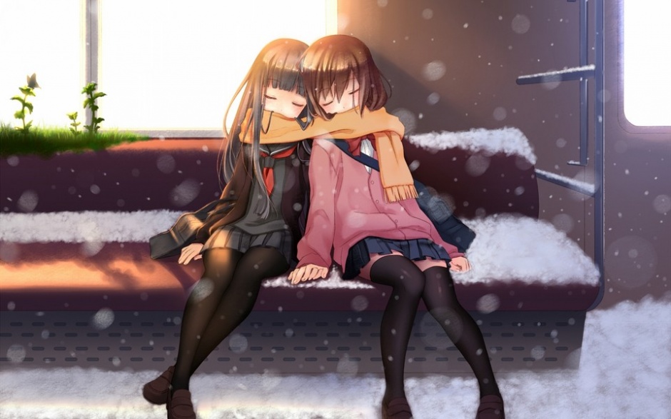 清纯二次元动漫萌妹壁纸