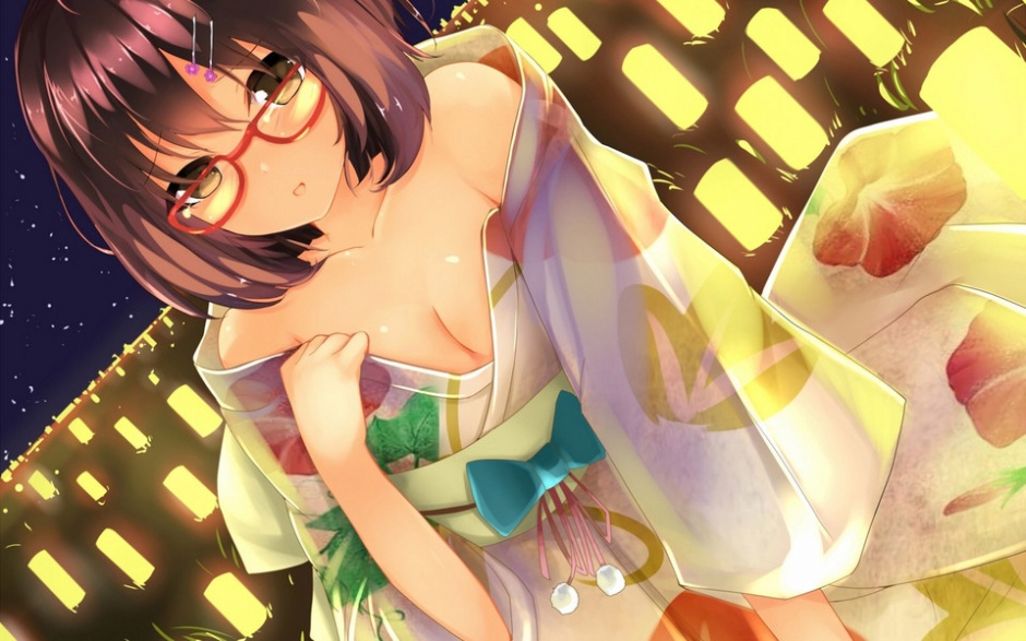 动漫萌妹栗山未来壁纸集锦