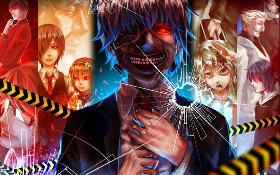 热血动漫东京食尸鬼壁纸