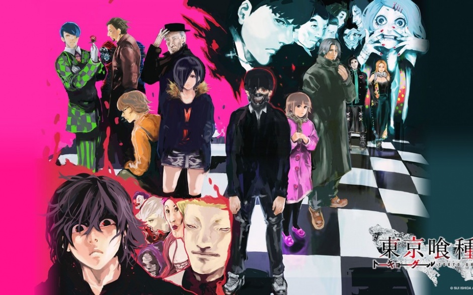 热血动漫东京食尸鬼壁纸