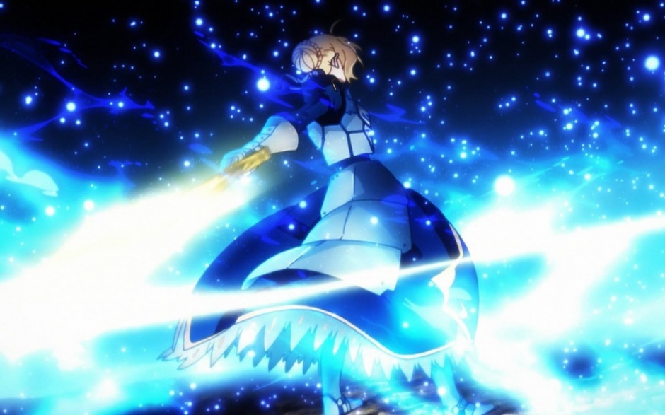 超帅的吾王saber高清壁纸