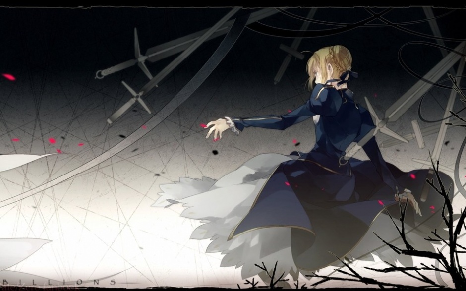 超帅的吾王saber高清壁纸