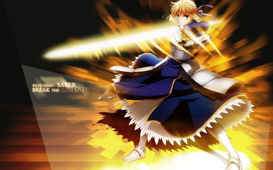 超帅的吾王saber高清壁纸