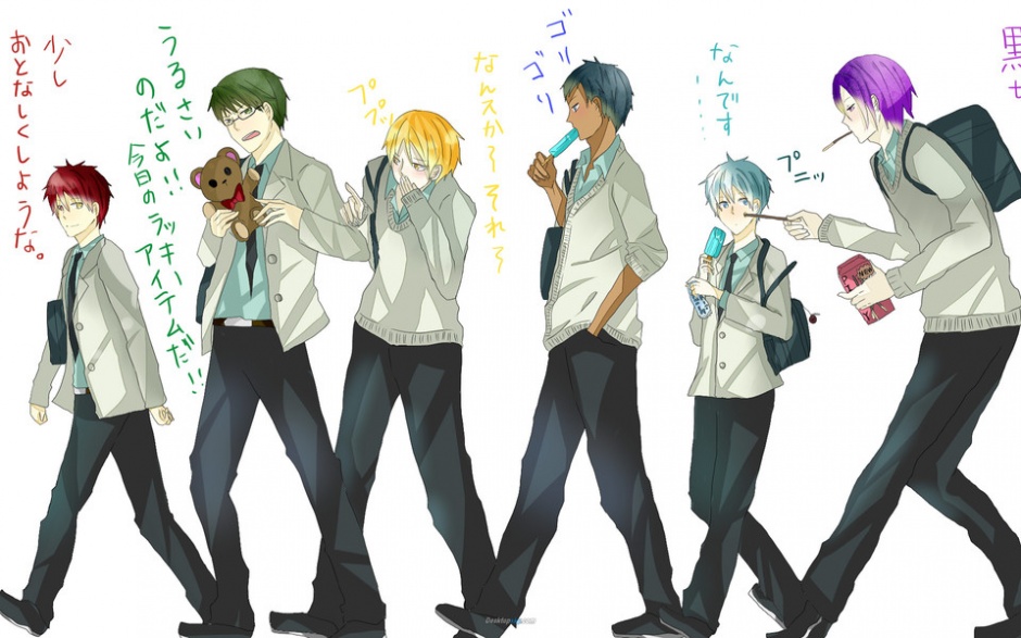 热血动漫黑子的篮球壁纸集锦