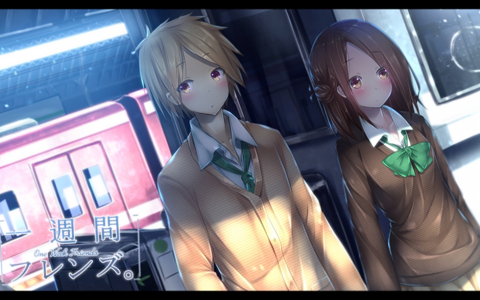 超清纯的动漫情侣高清壁纸