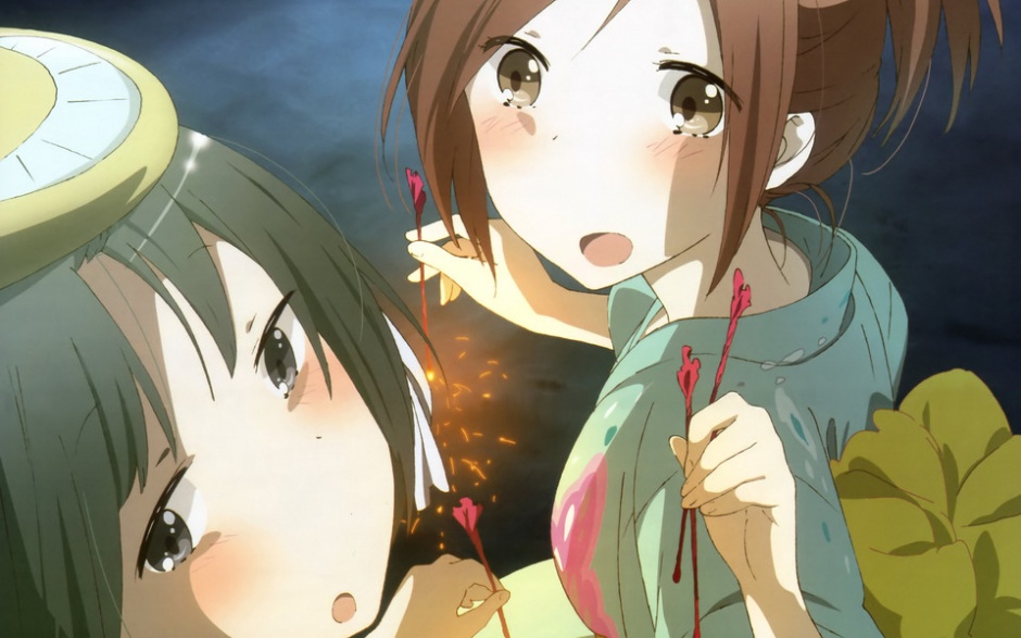 超清纯的动漫情侣高清壁纸