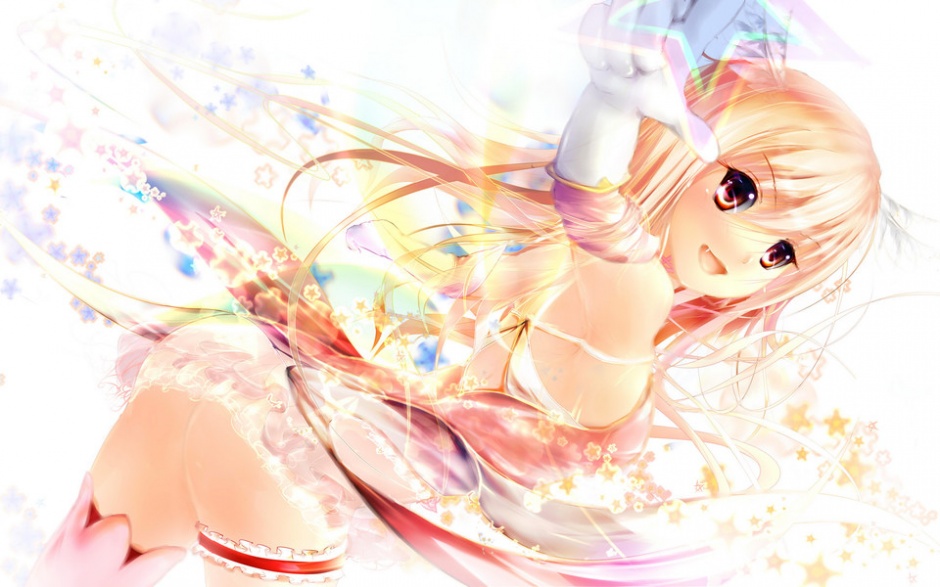 超萌的日本动漫少女高清壁纸