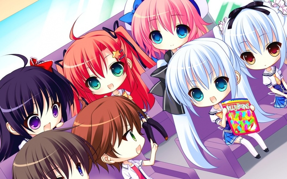 可爱超萌的动漫萝莉高清壁纸