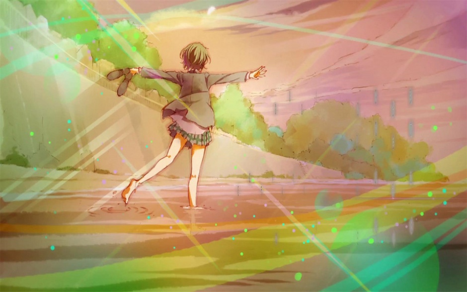 言情动漫四月是你的谎言壁纸