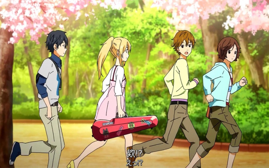 言情动漫四月是你的谎言壁纸