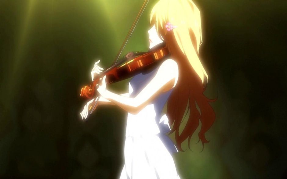 言情动漫四月是你的谎言壁纸